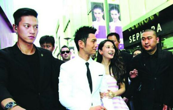 刘忠巍曾因任黄晓明保镖而走红