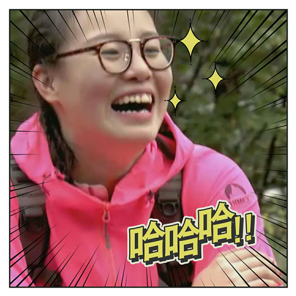越野傅园慧表情包来袭 洪荒少女竟怕水