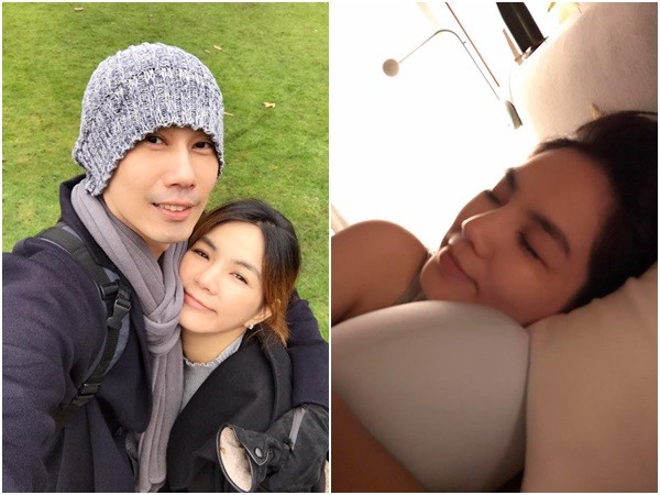 赖解孵经常贴出和Ella的放闪照