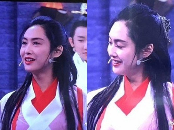 朱茵再度穿上红白仙服,灿笑勾起影迷回忆。