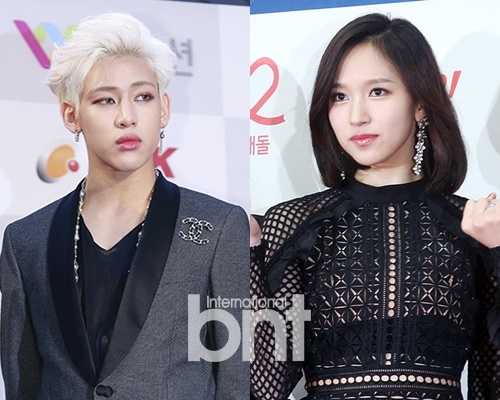 GOT7成员BamBam与Mina曝亲密照 JYP否认恋情|BamBam|Mina|亲密照_新浪娱乐_新浪网