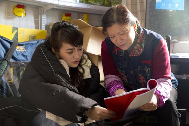 与著名演员杜宁林老师对戏