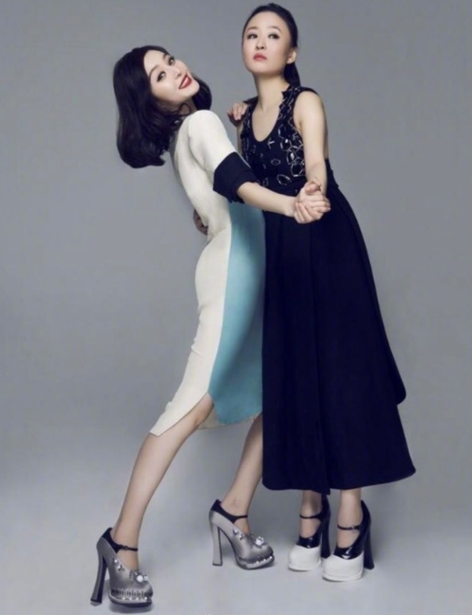 范冰冰与导演李玉合影