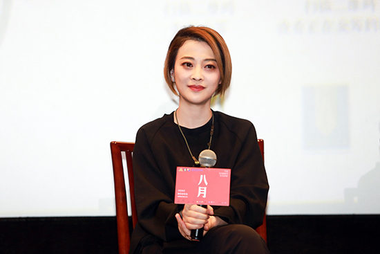 梅婷返乡助力金马影片《八月》 现场分享童年
