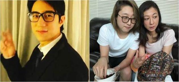 左图房祖名资料图,右图吴绮莉母女