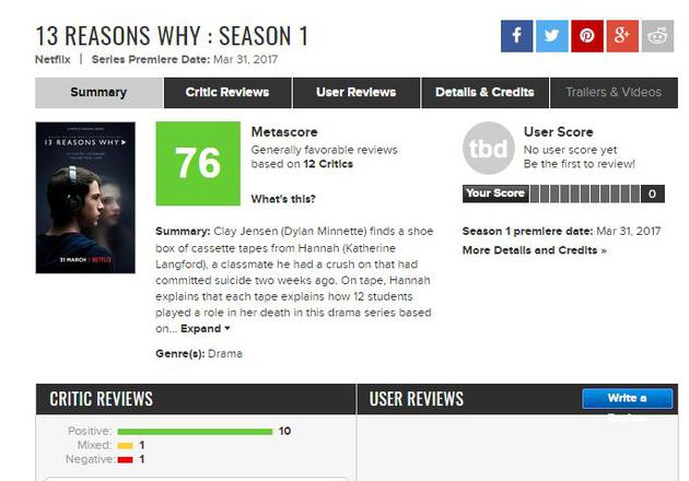 该剧获得众多剧评人的认可