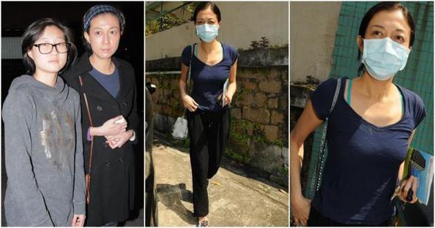 吴绮莉现身医院