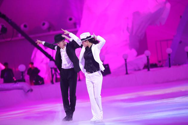 冰舞决赛张静初再跳迈克尔杰克逊