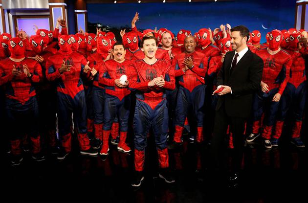 汤姆·霍兰德去年出席电视节目