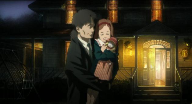 《攻壳机动队2:无罪》中陀古萨和他的女儿