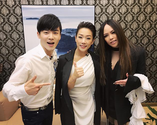 沈凌和林忆莲、张惠妹二位天后