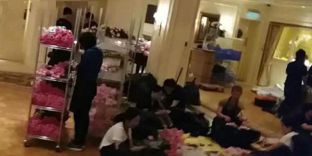 郭富城方媛婚礼现场遍地玫瑰