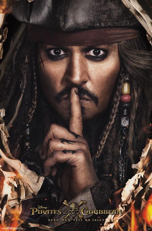 《加勒比海盗5》海报
