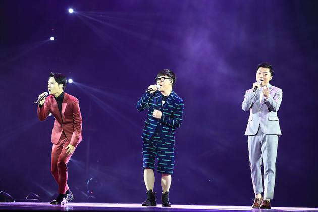 李琦、张磊、蒋敦豪演出照