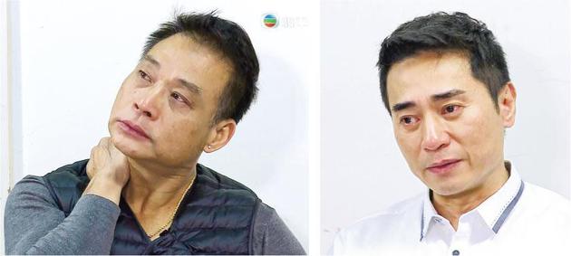 郑家生(左图)与欧瑞伟(右图)想起目睹好友曾守明离世,伤心眼红红