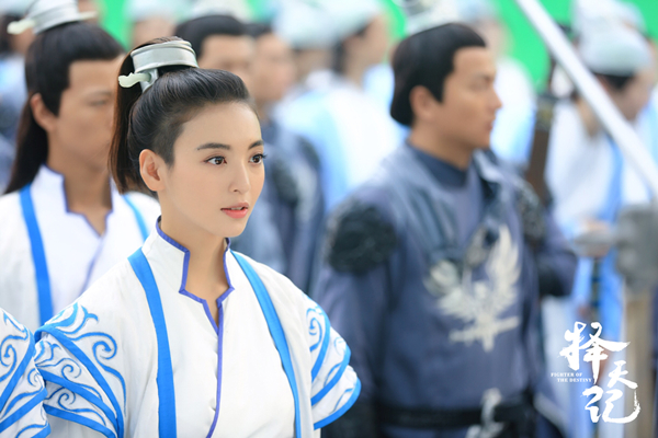 《择天记》尤靖茹女扮男装 身姿飒爽让人眼前一亮