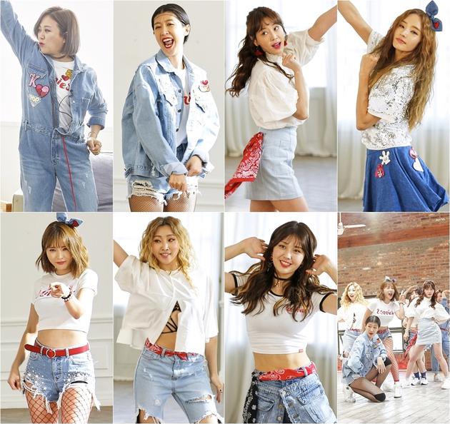 UNNIES最终舞台造型公开 12日《音乐银行