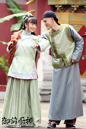 《御前厨神》杀青 鲁佳妮朱戬俏皮演绎欢喜冤家|御前厨神|鲁佳妮|朱戬_新浪娱乐_新浪网