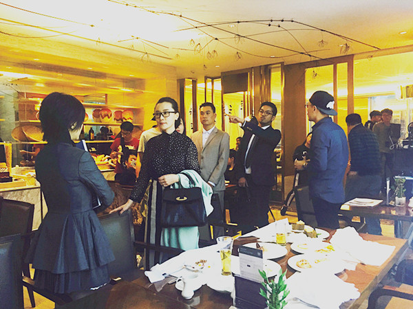 冯波、王子文对戏