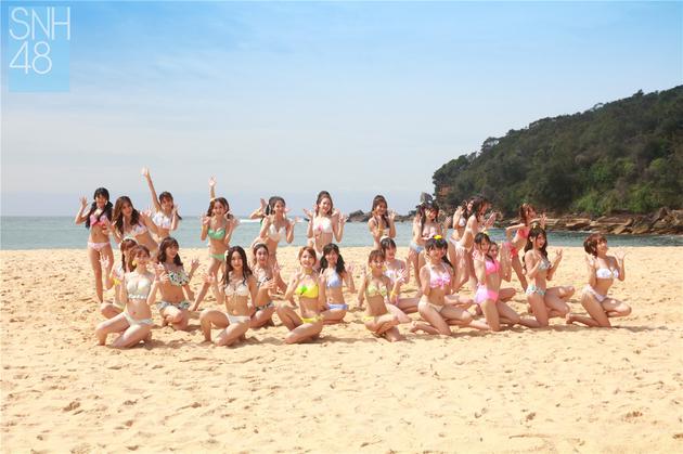 SNH48专辑《夏日柠檬船》来袭 32名成员活力