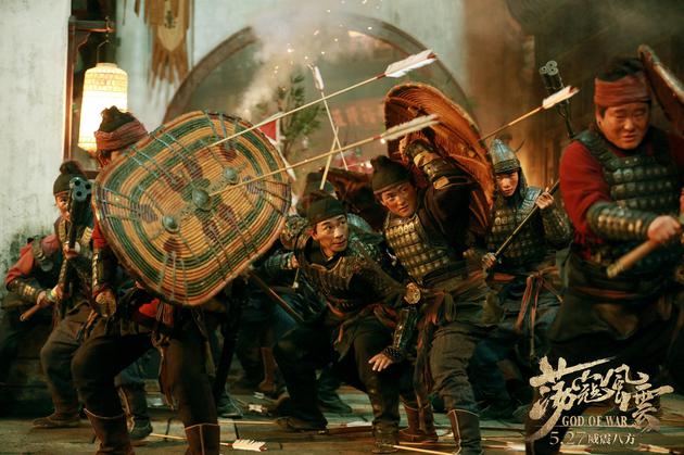 《荡寇风云》花街巷战