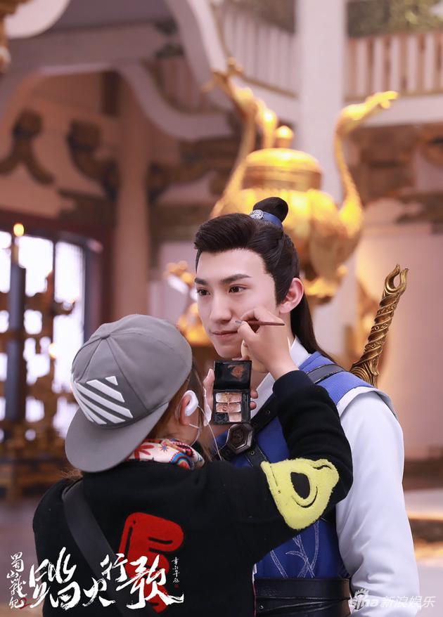 王鹏轩片场花絮