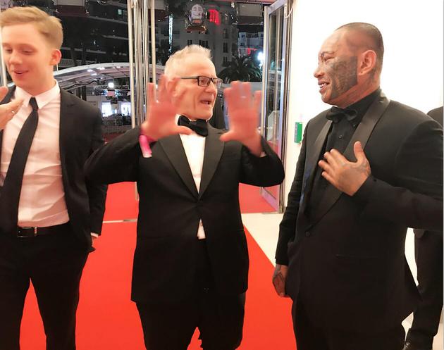 戛纳国际电影节选片主席蒂埃里福茂(Thierry Frémaux)与《炼狱信使》演员畅聊