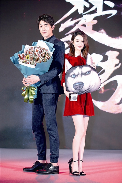 《楚乔传》赵丽颖爆料林更新"爱辣条"|赵丽颖|林更新|《楚乔传》_新浪娱乐_新浪网