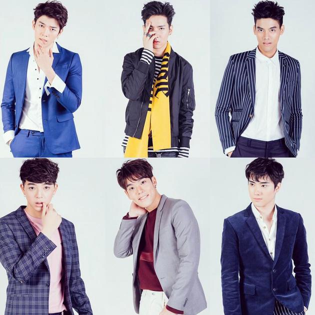 《逐月之月》六位主演God、Bas、Kimmon、Copter、Tae、Tee