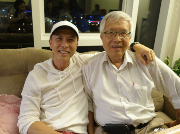 甄子丹和父亲
