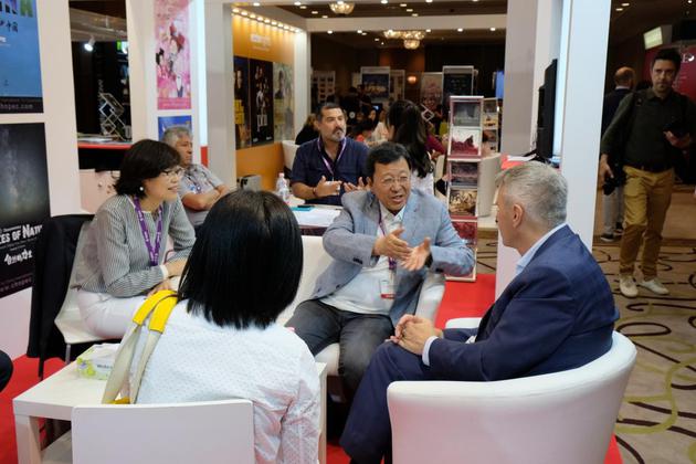 中国联合展台参加NATPE 17匈牙利电视节