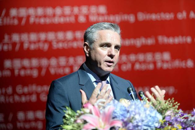 美国电影协会亚太区总裁艾理善致词