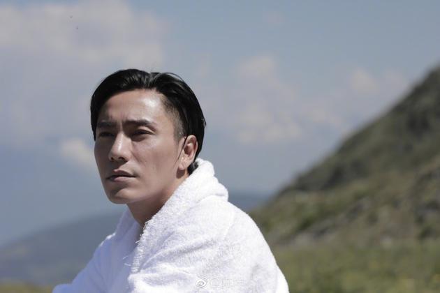 陈坤在阿尔卑斯山