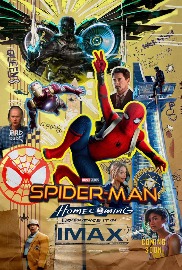 《蜘蛛侠：英雄归来》IMAX海报