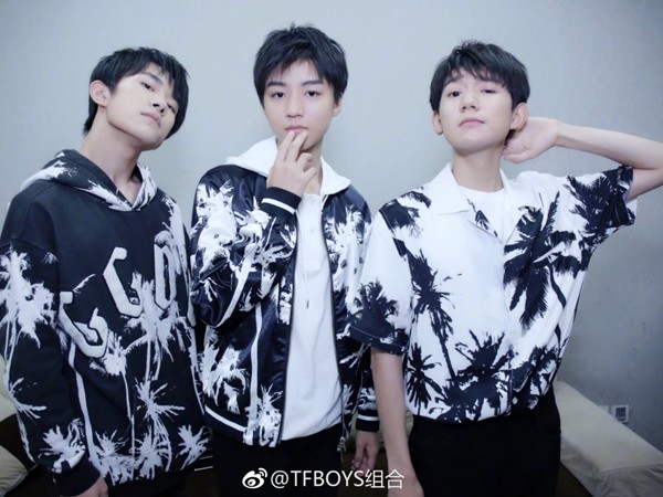 TFBOYS终于合体了。