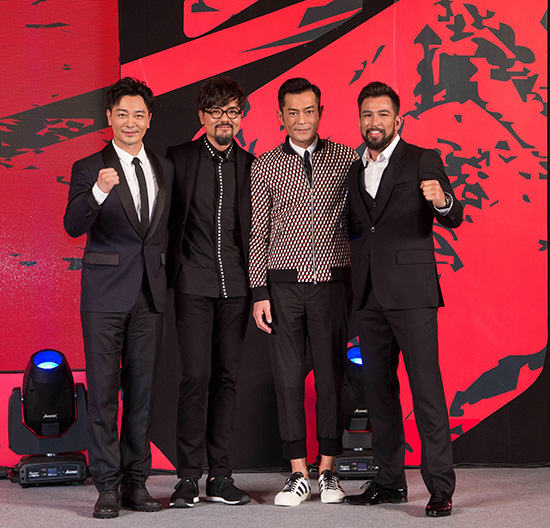 吴樾、林家栋、古天乐、科林斯