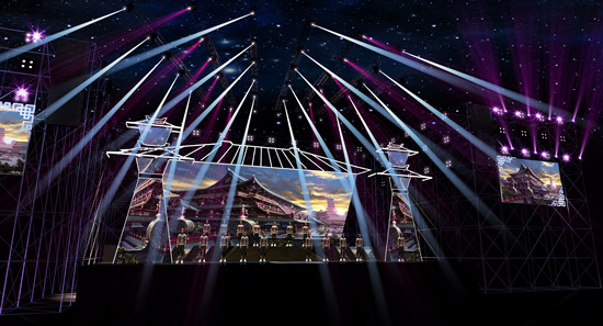 刺客先生北京演唱会进入倒计时 舞台效果图首