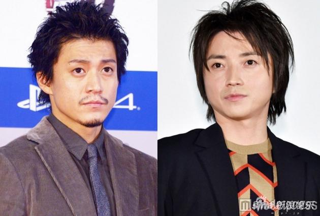 小栗旬、藤原龙也资料图