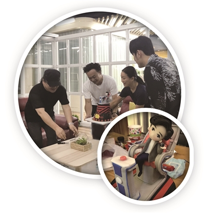 新歌声导师为陈奕迅庆生