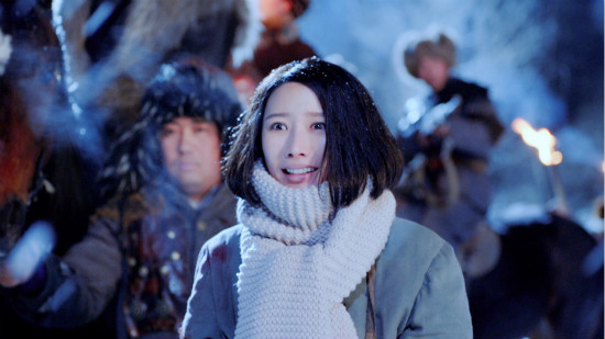 赵子惠饰演鞠梅英视死如归