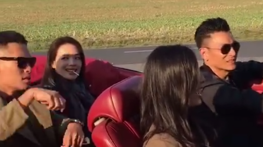 舒淇杨祐宁片场搞笑