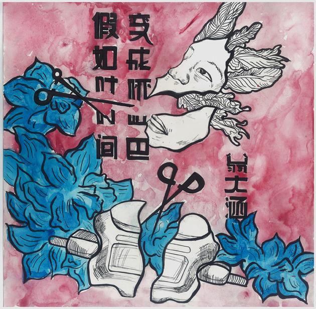 《假如时间变成哑巴》歌曲封面