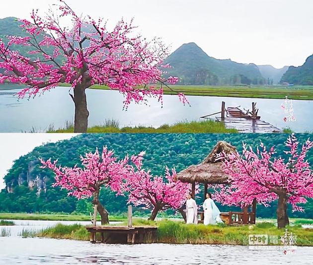 桃花仙境令人心醉 《三生三世》带旺云南奇景
