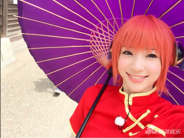 足立梨花cos的神乐