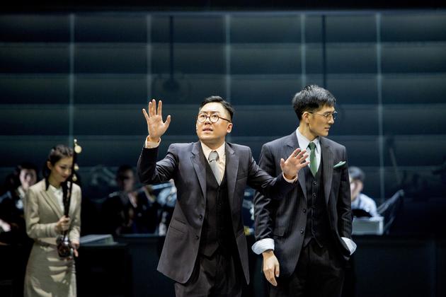 话剧《聆听弘一》剧照