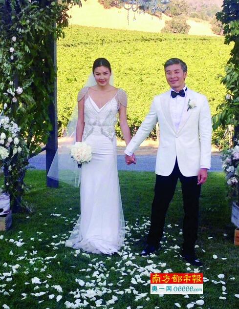 黎明前妻乐基儿再婚!与富豪老公甜蜜牵手