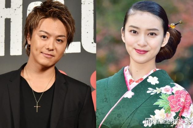 宣布结婚的EXILE TAKAHIRO、武井咲资料图