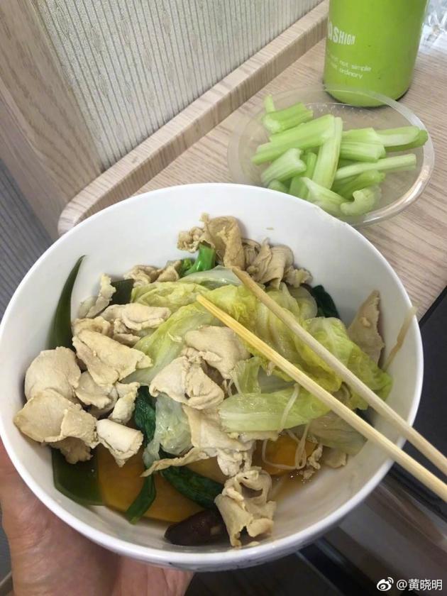 黄晓明的零食