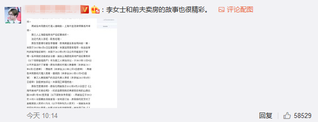 网友晒出李雨桐房屋纠纷案件