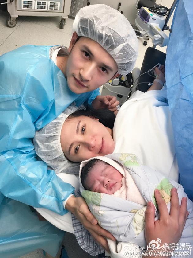 刘洲成及前妻、孩子